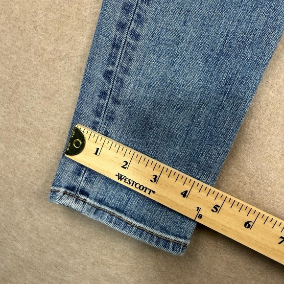 Rag & Bone Women's Jeans Size 27 Blue Surf Skinny Mid Rise Stretch Made in USA - Picture 14 of 16